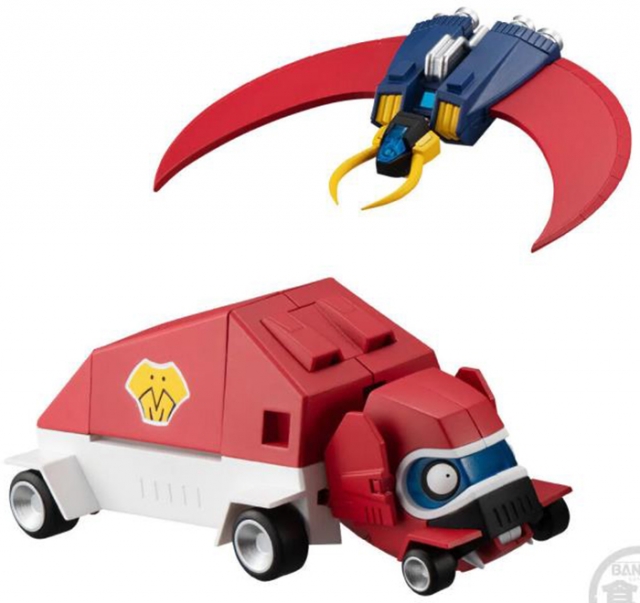 Tokkyu Mammoth SP Set Model Kit | Time Bokan Series Gyakuten! Ippatsuman | Bandai Spirits SMP