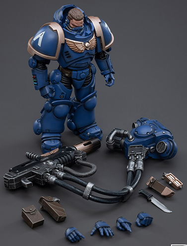 Ultramarines Primaris Eradicator 3 1/18 Scale | Warhammer 40K | Joy Toy