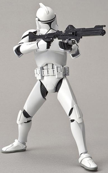 Clone Trooper 1/12 Scale Model Kit | Star Wars: Episode II Attack Of The Clones | Bandai Spirits 