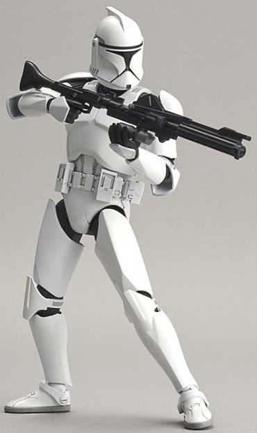 Clone Trooper 1/12 Scale Model Kit | Star Wars: Episode II Attack Of The Clones | Bandai Spirits 