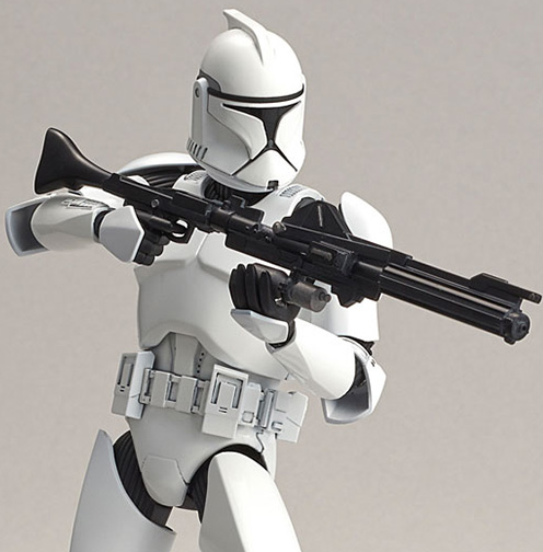 Clone Trooper 1/12 Scale Model Kit | Star Wars: Episode II Attack Of The Clones | Bandai Spirits 