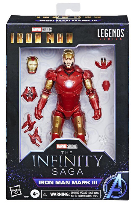 Iron Man Mark 3 Armor 6-inch Scale | Iron Man | Marvel Legends