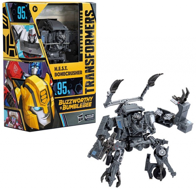 95BB N.E.S.T. Bonecrusher Voyager Class | Transformers Generations Buzzworthy Bumblebee