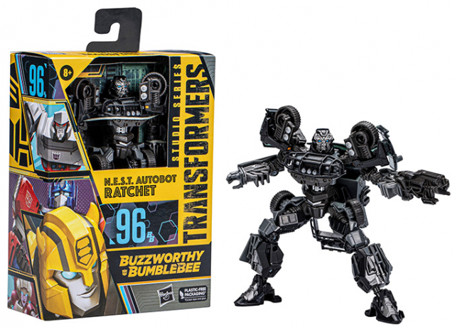 96BB N.E.S.T. Autobot Ratchet Deluxe Class | Transformers Generations Buzzworthy Bumblebee