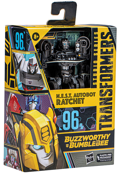 96BB N.E.S.T. Autobot Ratchet Deluxe Class | Transformers Generations Buzzworthy Bumblebee
