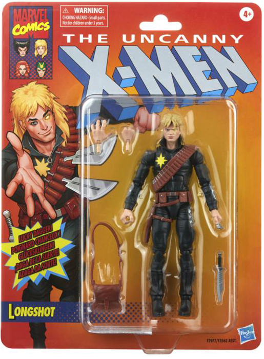 Longshot 6-Inch Scale | Marvel Legends Retro Collection | The Uncanny X-Men