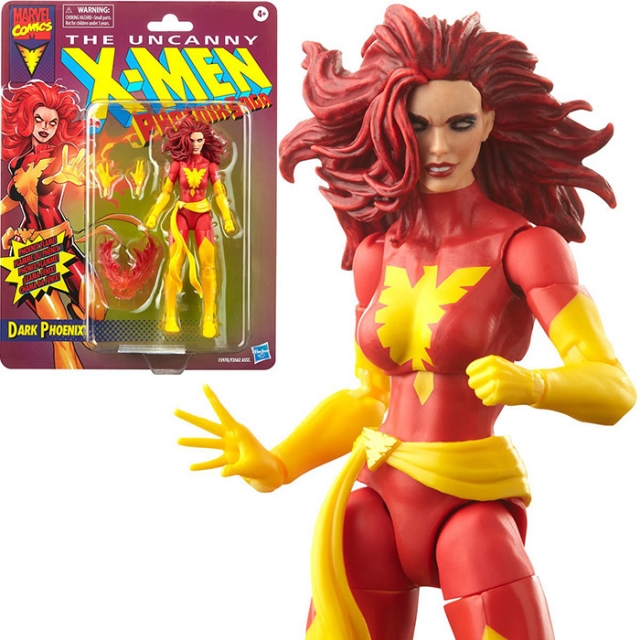 Dark Phoenix 6-Inch Scale | Marvel Legends Retro Collection | The Uncanny X-Men