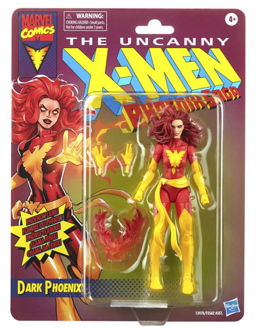 Dark Phoenix 6-Inch Scale | Marvel Legends Retro Collection | The Uncanny X-Men