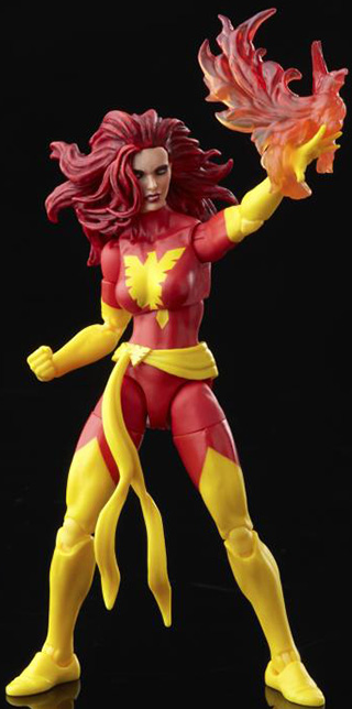 Dark Phoenix 6-Inch Scale | Marvel Legends Retro Collection | The Uncanny X-Men