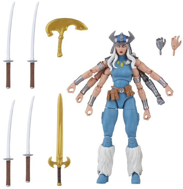 Marvel's Spiral 6-Inch Scale | Marvel Legends Retro Collection | The Uncanny X-Men