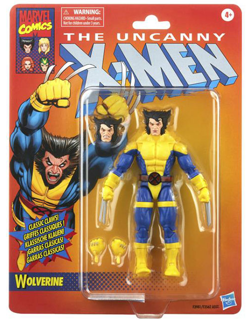 Wolverine 6-Inch Scale | Marvel Legends Retro Collection | The Uncanny X-Men