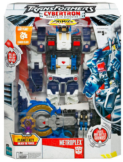 Metroplex with Drill Bit Leader Class | Transformers Cybertron