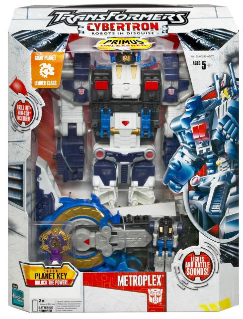 Metroplex with Drill Bit Leader Class | Transformers Cybertron