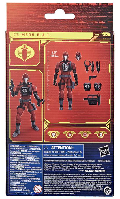 Crimson B.A.T. 6-Inch Scale | G.I. Joe Classified Series