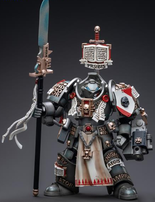 Grey Knights Brotherhood Terminator Squad Captain 1/18 Scale | Warhammer 40K | Joy Toy
