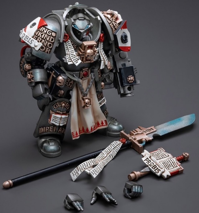 Grey Knights Brotherhood Terminator Squad Captain 1/18 Scale | Warhammer 40K | Joy Toy