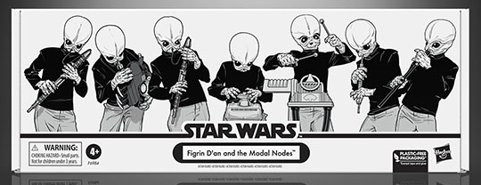 Figrin Dâ€™an and the Modal Nodes 3.75-Inch Scale | Star Wars: A New Hope | Star Wars The Vintage Collection