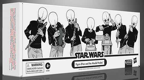 Figrin Dâ€™an and the Modal Nodes 3.75-Inch Scale | Star Wars: A New Hope | Star Wars The Vintage Collection