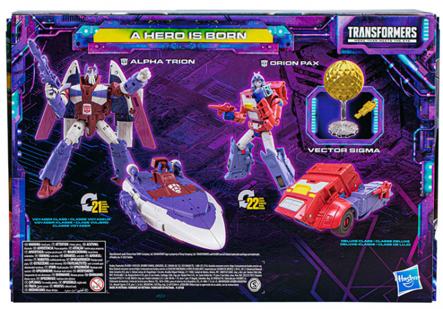 A Hero Is Born Set of 2  Legacy Voyager Class | Transformers Generations Legacy