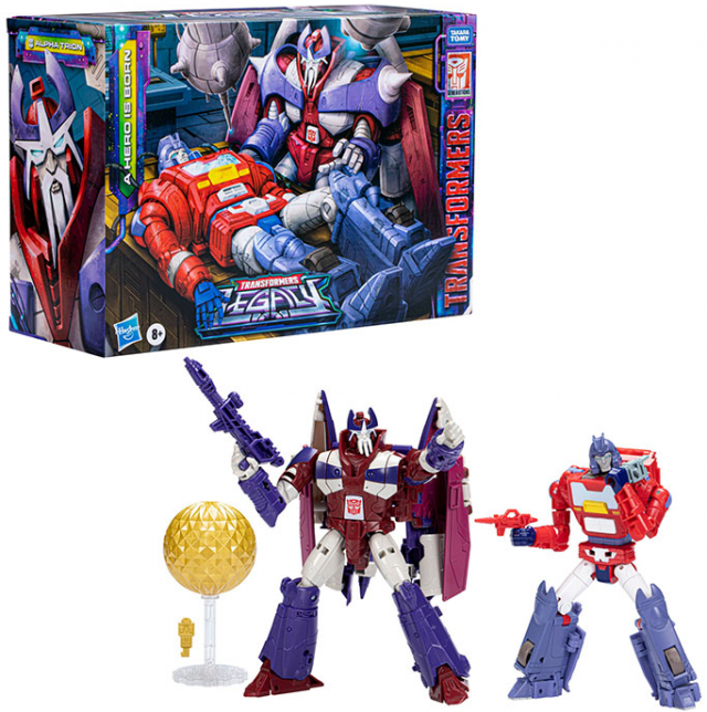 A Hero Is Born Set of 2  Legacy Voyager Class | Transformers Generations Legacy