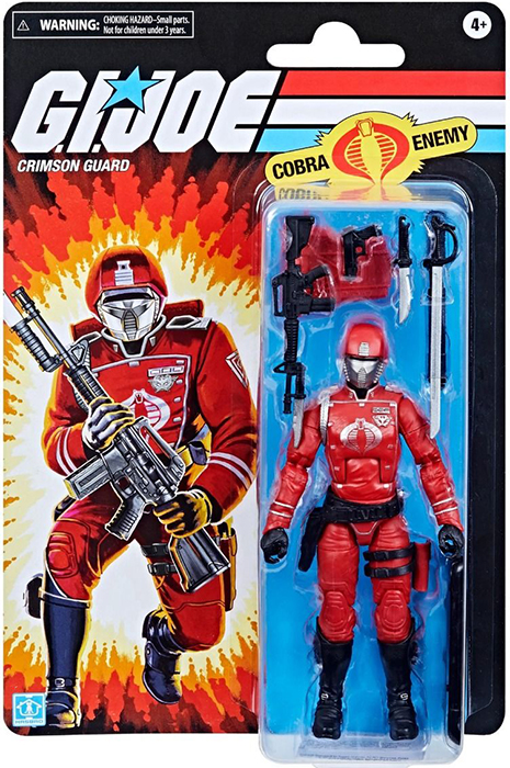 Crimson Guard 6-Inch Scale| G.I. Joe Classified Series Retro Cardback