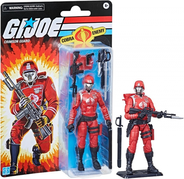 Crimson Guard 6-Inch Scale| G.I. Joe Classified Series Retro Cardback