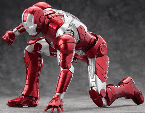 Iron Man Mark V Deluxe 1/9 Scale Model Kit | Iron Man 2 | E-Model