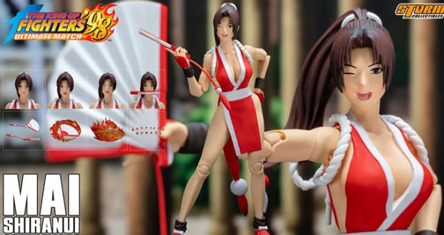 Mai Shiranui 1:12 Scale Figure | The King of Fighters | Storm Collectibles