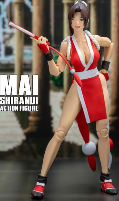 Mai Shiranui 1:12 Scale Figure | The King of Fighters | Storm Collectibles