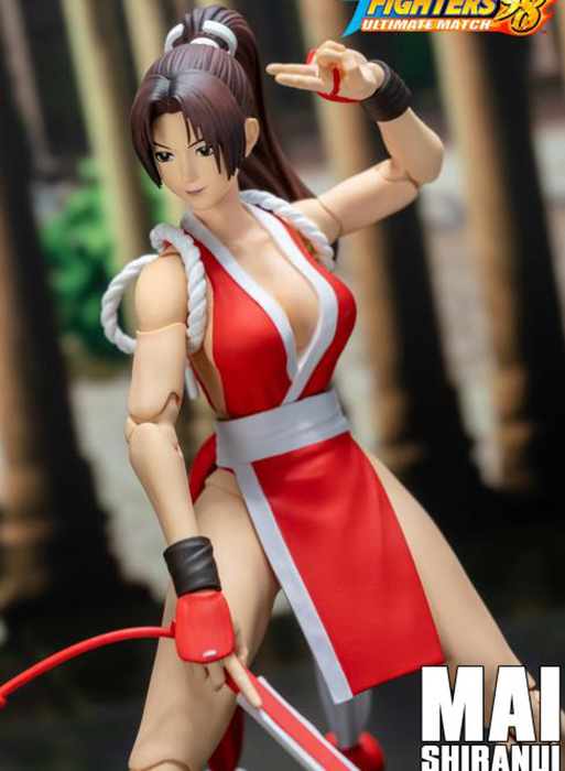 Mai Shiranui 1:12 Scale Figure | The King of Fighters | Storm Collectibles