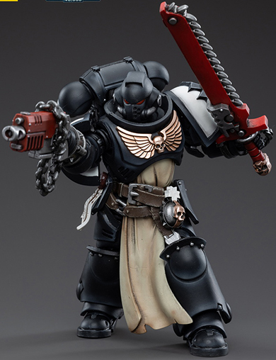 Black Templars Primaris Crusader Squad Set of 4 1/18 Scale | Warhammer 40K | Joy Toy