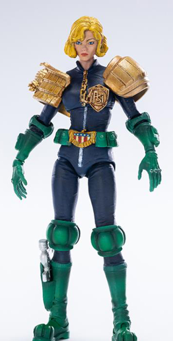 Judge Anderson and Lawmaster MK II 1/18 Scale | 2000 A.D. Judge Dredd | Hiya