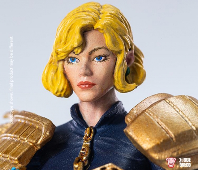 Judge Anderson and Lawmaster MK II 1/18 Scale | 2000 A.D. Judge Dredd | Hiya