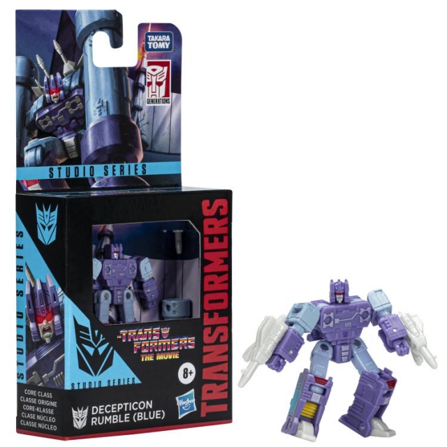 Decepticon Rumble (Blue) Core Class | Transformers Studio Series | Transformers: The Movie 86