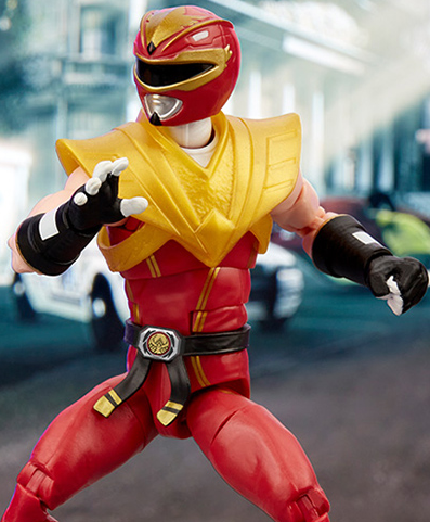 Morphed Ken Soaring Falcon Ranger 6-inch Scale Lightning Collection | Power Rangers x Street Fighter | Hasbro