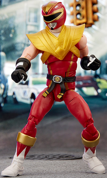 Morphed Ken Soaring Falcon Ranger 6-inch Scale Lightning Collection | Power Rangers x Street Fighter | Hasbro