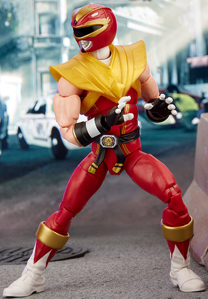 Morphed Ken Soaring Falcon Ranger 6-inch Scale Lightning Collection | Power Rangers x Street Fighter | Hasbro