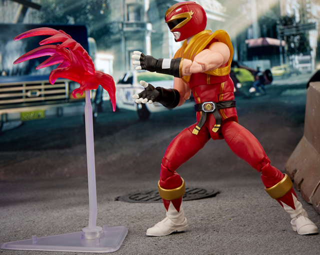 Morphed Ken Soaring Falcon Ranger 6-inch Scale Lightning Collection | Power Rangers x Street Fighter | Hasbro