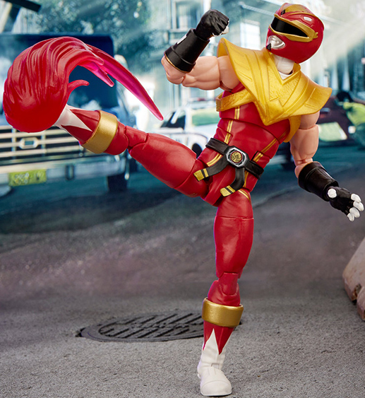 Morphed Ken Soaring Falcon Ranger 6-inch Scale Lightning Collection | Power Rangers x Street Fighter | Hasbro