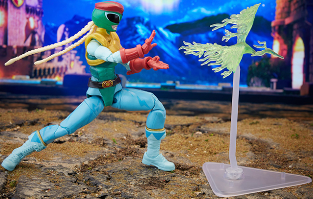 Morphed Cammy Stinging Crane Ranger 6-inch Scale Lightning Collection | Power Rangers x Street Fighter | Hasbro