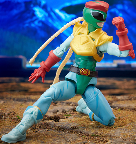Morphed Cammy Stinging Crane Ranger 6-inch Scale Lightning Collection | Power Rangers x Street Fighter | Hasbro
