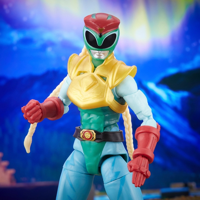 Morphed Cammy Stinging Crane Ranger 6-inch Scale Lightning Collection | Power Rangers x Street Fighter | Hasbro