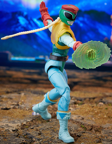 Morphed Cammy Stinging Crane Ranger 6-inch Scale Lightning Collection | Power Rangers x Street Fighter | Hasbro