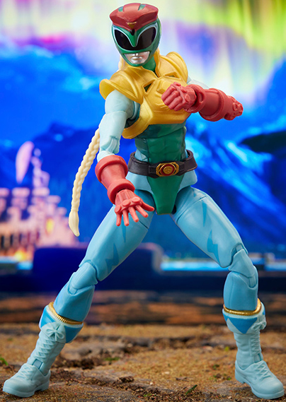 Morphed Cammy Stinging Crane Ranger 6-inch Scale Lightning Collection | Power Rangers x Street Fighter | Hasbro