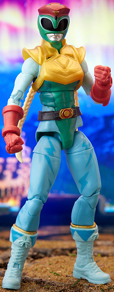 Morphed Cammy Stinging Crane Ranger 6-inch Scale Lightning Collection | Power Rangers x Street Fighter | Hasbro