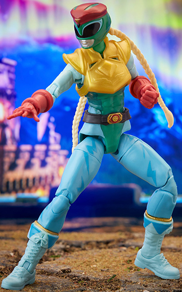 Morphed Cammy Stinging Crane Ranger 6-inch Scale Lightning Collection | Power Rangers x Street Fighter | Hasbro