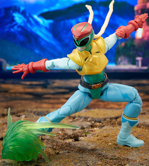 Morphed Cammy Stinging Crane Ranger 6-inch Scale Lightning Collection | Power Rangers x Street Fighter | Hasbro