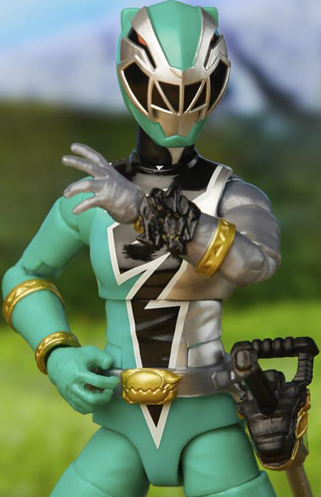 Green Ranger 6-inch Scale Lightning Collection | Power Rangers Dino Fury | Hasbro