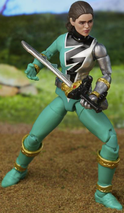 Green Ranger 6-inch Scale Lightning Collection | Power Rangers Dino Fury | Hasbro