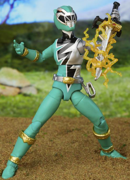 Green Ranger 6-inch Scale Lightning Collection | Power Rangers Dino Fury | Hasbro